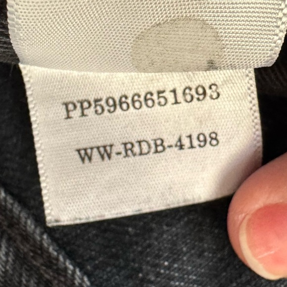 Everlane The Curvy 90s Cheeky straight Cropped organic cotton Women’s size 27 - Picture 10 of 14